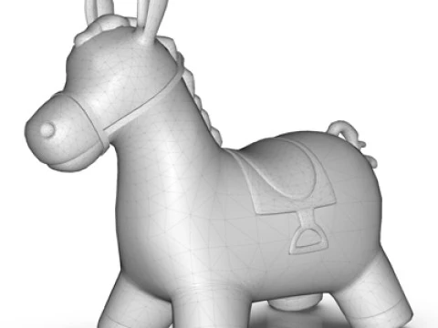 Zabawka Osioł Model 3D