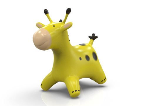 Giraffe Toy Low-poly 3D 모델