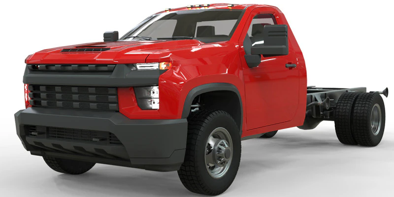 Camion Chevrolet Silverado 3500 2021 Low-poly Modello 3D .c4d .max .obj .3ds .fbx .stl .blend 