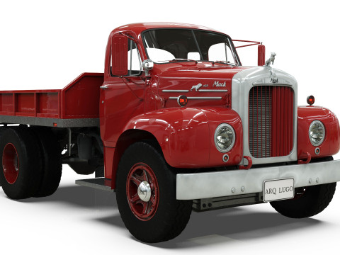Mack Model B-673 LT Modèle 3D