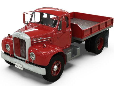 Mack Model B-673 LT Modelo 3D