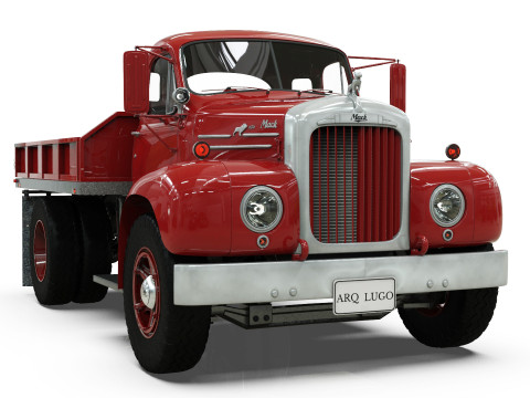 Mack Model B-673 LT Modelo 3D