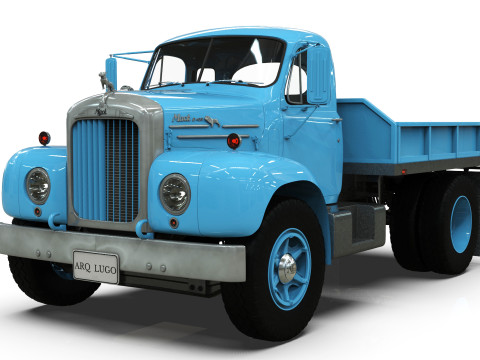Mack Model B-673 LT Modelo 3D