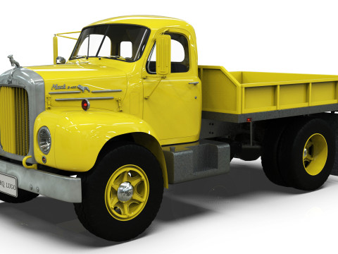 Mack Model B-673 LT Modelo 3D