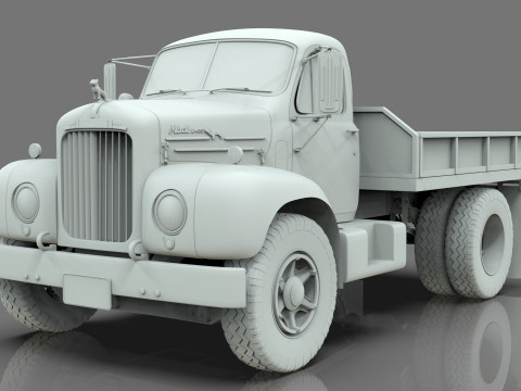 Mack Model B-673 LT Modelo 3D