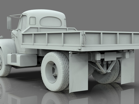 Mack Model B-673 LT Modelo 3D