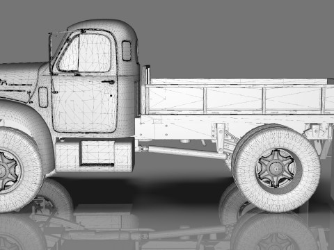 Mack Model B-673 LT Modelo 3D