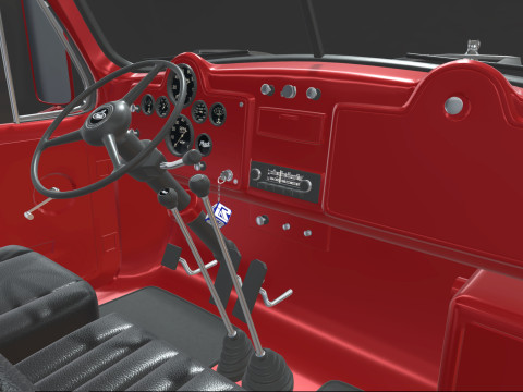 Mack Model B-673 LT Modelo 3D