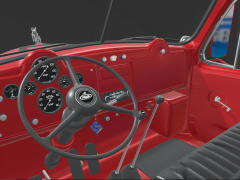 Mack Model B-673 LT Modelo 3D