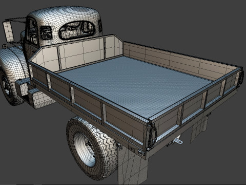 Mack Model B-673 LT Modelo 3D