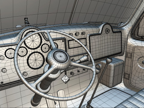 Mack Model B-673 LT Modelo 3D