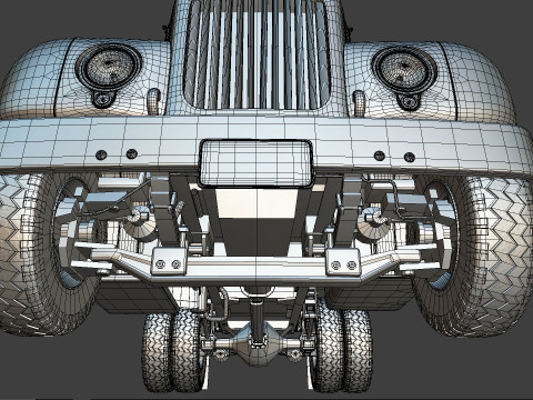 Mack Model B-673 LT Modelo 3D