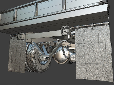 Mack Model B-673 LT Modelo 3D