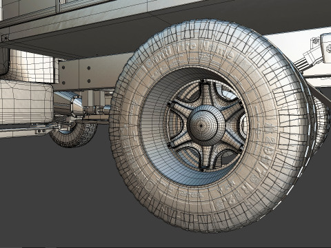 Mack Model B-673 LT Modelo 3D