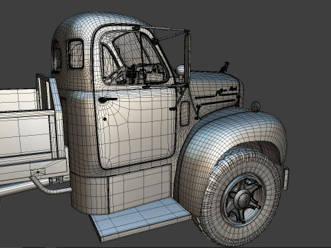 Mack Model B-673 LT Modelo 3D