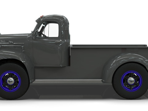 1958 Mack B61 Custom Pickup 3D 模型