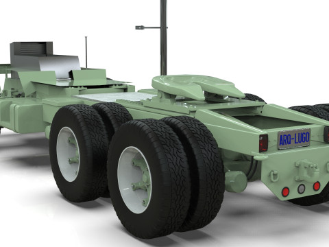 Mack Chassis with Camelback Suspension 3D Model