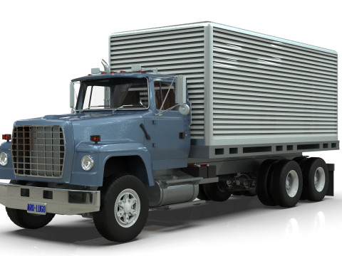 Box Truck 3D Model