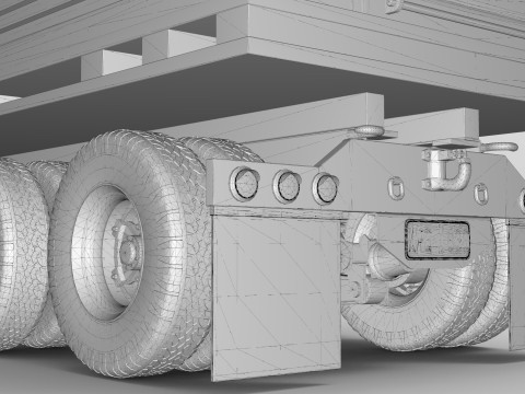 Box Truck Model 3D