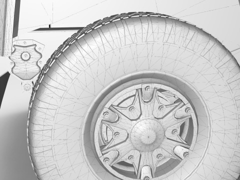Box Truck Model 3D