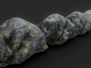 ores and ingots 3D Model
