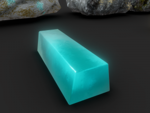 ores and ingots 3D 모델