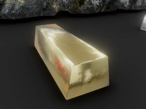 ores and ingots 3D Model