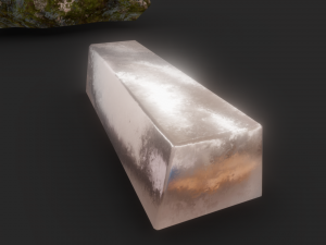 ores and ingots 3D 모델