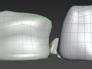 mossy rocks pack 3D Model