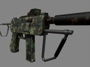 custom smg 3Dモデル