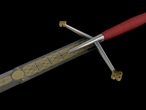 scottish claymore Model 3D