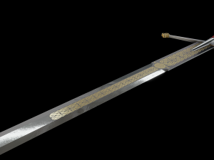 scottish claymore Model 3D