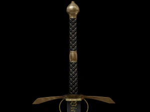 zweihander sword 3D Model