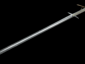 zweihander sword 3D Model