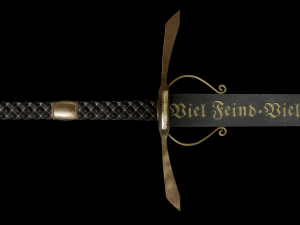 zweihander sword Model 3D