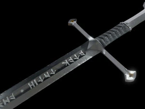 narsil - anduril lowpoly 3D Model