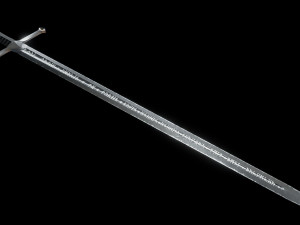 narsil - anduril lowpoly Modèle 3D