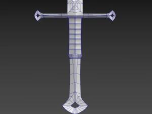 narsil - anduril lowpoly 3D Model