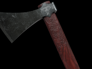 viking axe 1 3D 모델