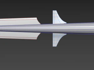 viking spear 1 3D Model