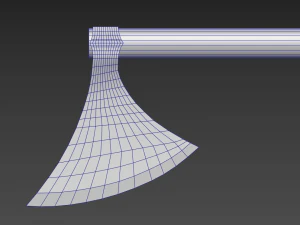 viking dane axe 1 3D Model