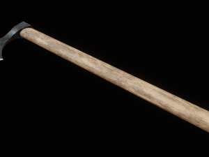 viking throwing axe 1 3D Модель