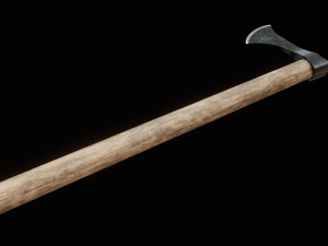viking throwing axe 1 3D Модель