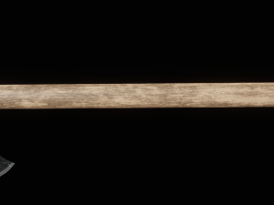 viking throwing axe 1 3D Модель