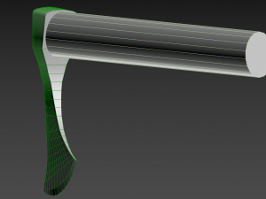 viking throwing axe 1 3D Модель