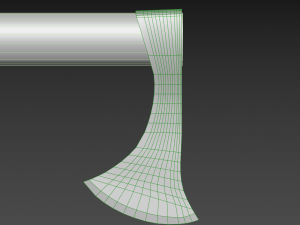 viking throwing axe 1 3D Модель