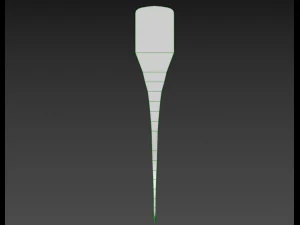 viking throwing axe 1 3D Model