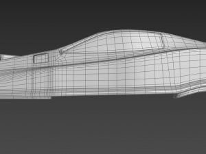 scifi cyberpunk car 3D Модель