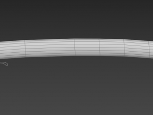 damascus steel katana 3D Модель