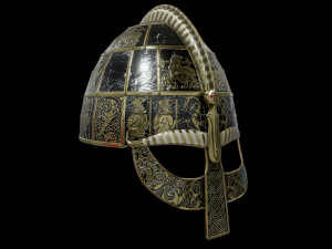 vendel period viking helmet Modelo 3D